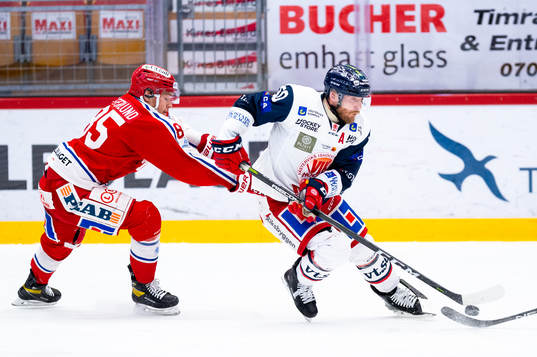 Timrås Filip Westerlund och Västerviks Kellen Jones