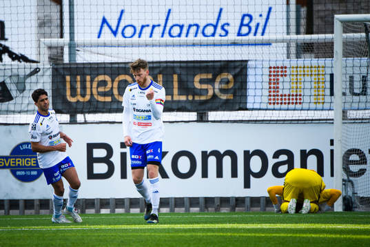 Luleås William Olausson jublar