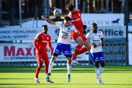 Luleås Patrik Pettersen och Assyriskas Chriastian Aphrem