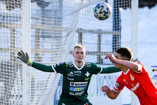 Luleås målvakt Simon Gustafsson