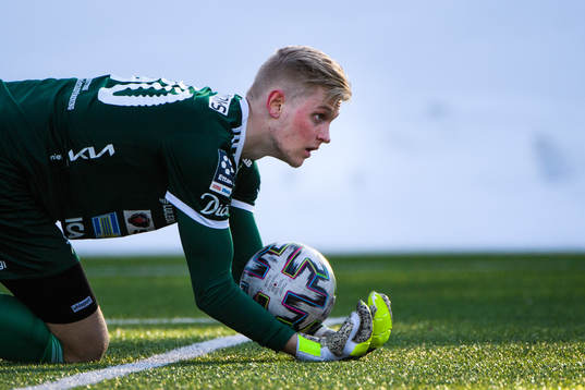 Luleås målvakt Simon Gustafsson