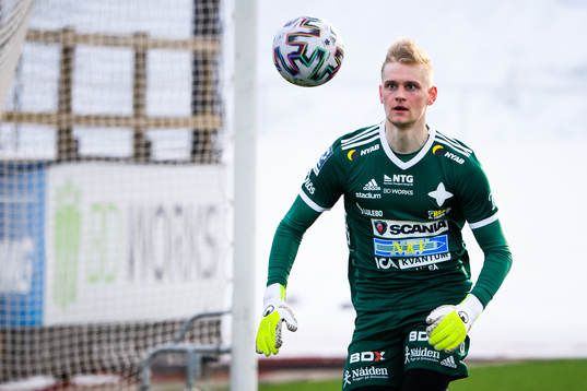 Luleås målvakt Simon Gustafsson