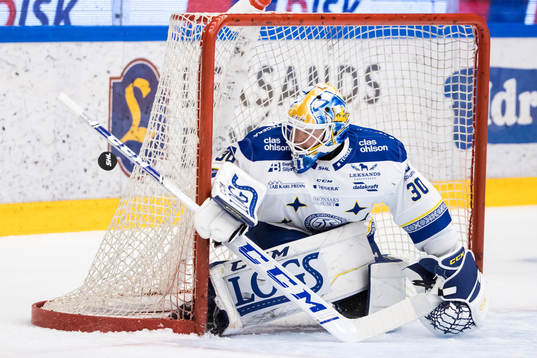 Leksands målvakt Janne Juvonen