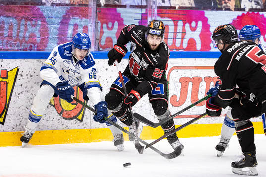 Leksands Nils Åman och Örebros Jonathan Andersson