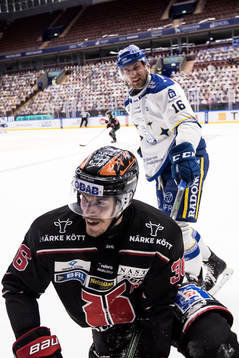 Örebros Emil Larsson och Leksands Daniel Gunnarsson