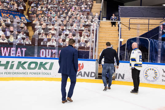Leksands tränare Björn Hellkvist deppar
