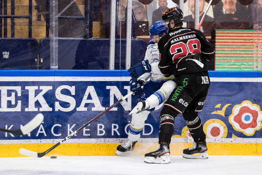 Leksands Patrik Norén och Örebros Ludvig Rensfeldt
