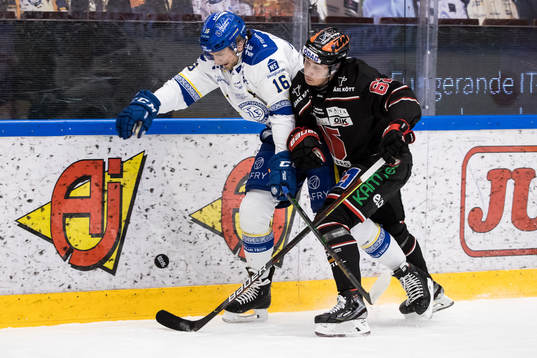 Leksands Daniel Gunnarsson och Örebros Robert Leino