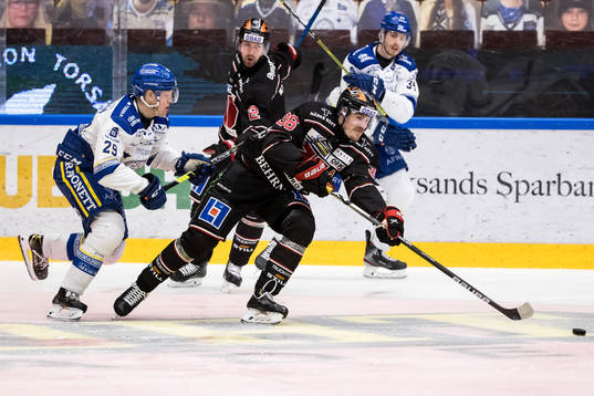 Leksands Emil Heineman och Örebros Emil Larsson