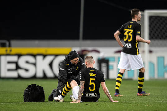 s Alexander Milosevic har ont