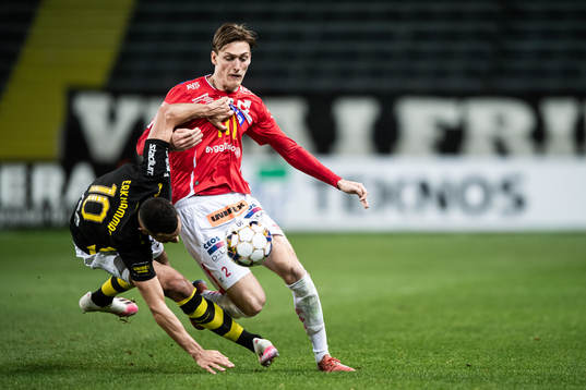 s Nabil Bahoui och Degerfors Gustav Granath