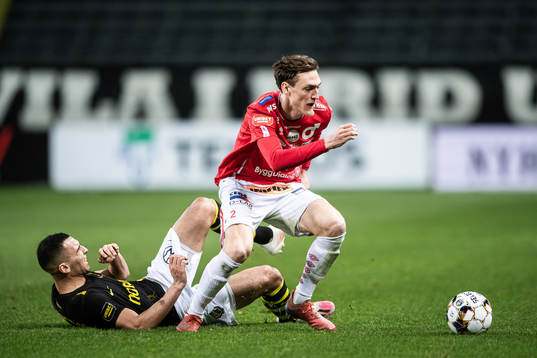 s Nabil Bahoui och Degerfors Gustav Granath