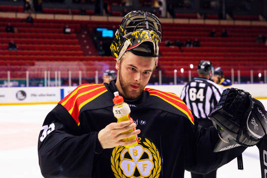 Brynäs målvakt Samuel Ersson
