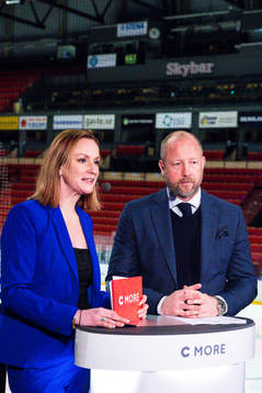 Cmores Lena Sundqvist och Petter Rönnqvist