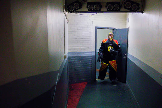 Brynäs målvakt Samuel Ersson