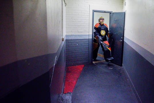 Brynäs målvakt Samuel Ersson