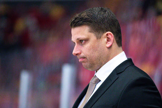 Brynäs tränare Josef Boumedienne deppar