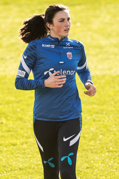 Ingrid Syrstad Engen of the Norwegian national football team
