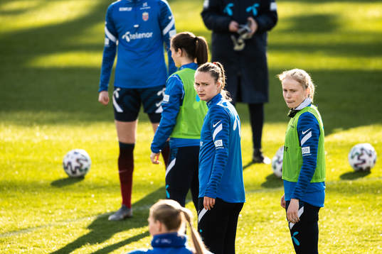 Caroline Graham Hansen of the Norwegian national football