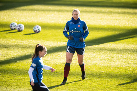 Lisa-Marie Karlseng Utland of the Norwegian national
