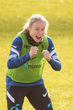 Julie Blakstad of the Norwegian national football team