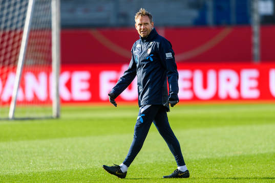 Martin Sjögren, head coach of the Norwegian national