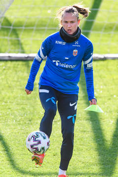 Caroline Graham Hansen of the Norwegian national football