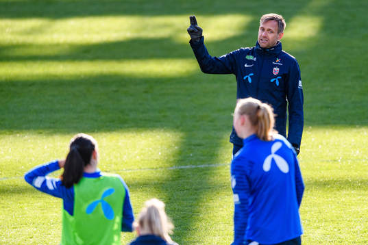 Martin Sjögren, head coach of the Norwegian national