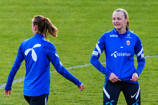 Frida Maanum of the Norwegian national football team