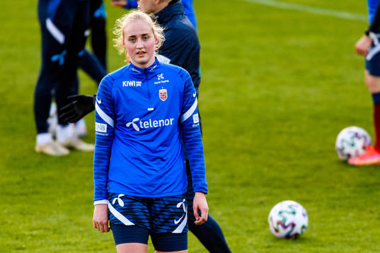 Emilie Bragstad of the Norwegian national football team