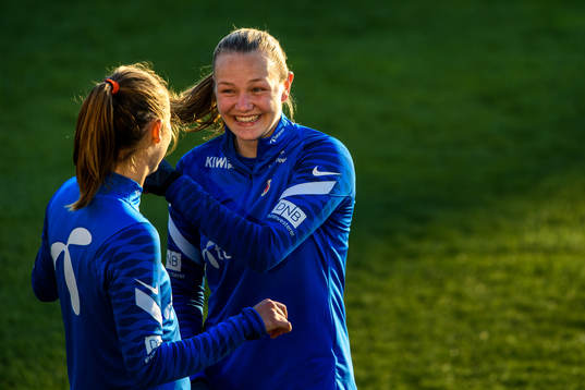 Frida Maanum of the Norwegian national football team