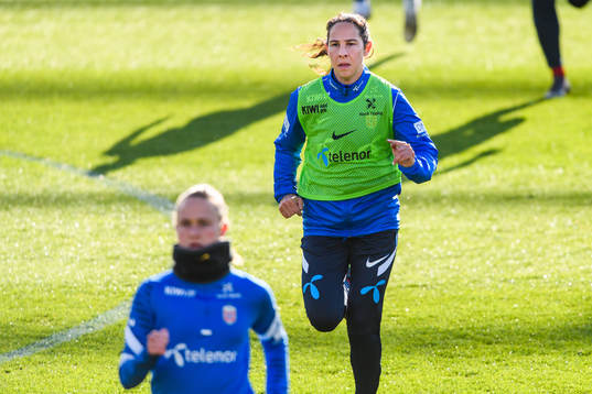 Ingrid Moe Wold of the Norwegian national football team