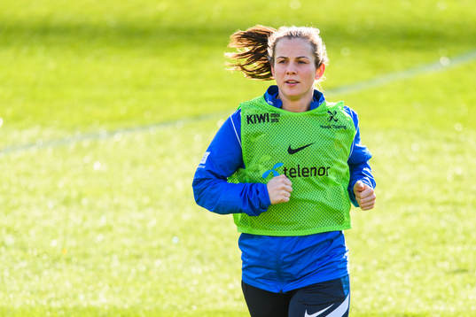 Tuva Hansen of the Norwegian national football team