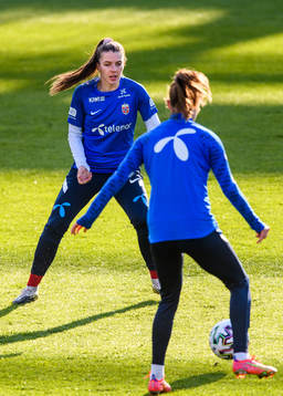 Cecilie Redisch Kvamme of the Norwegian national football