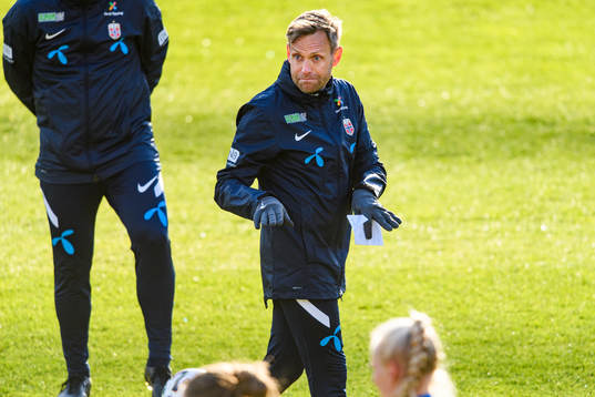 Martin Sjögren, head coach of the Norwegian national