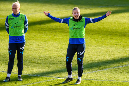 Guro Reiten of the Norwegian national football team