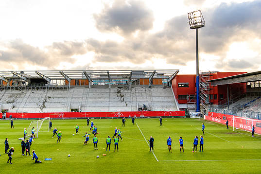 General view of the Norwegian national football team