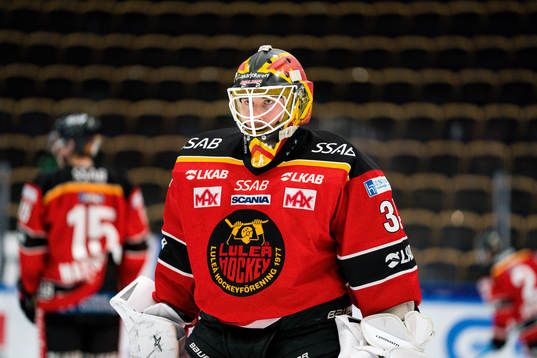 Luleås målvakt Joel Lassinantti