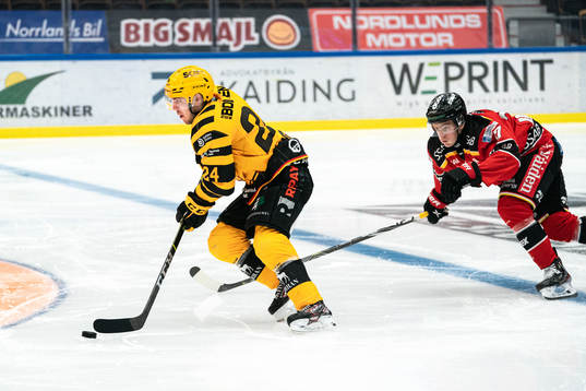Skellefteås Andreas Wingerli och Luleås Isac Brännström
