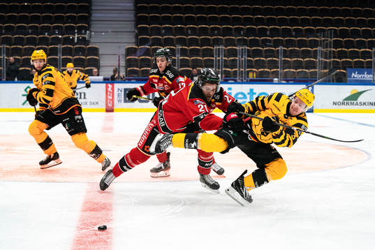 Luleås Juhani Tyrväinen och Skellefteås Niclas Burström