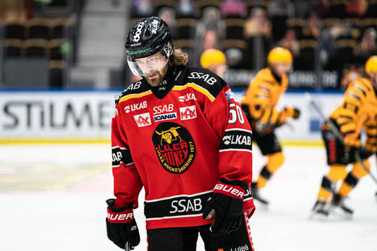 Luleås Daniel Sondell deppar