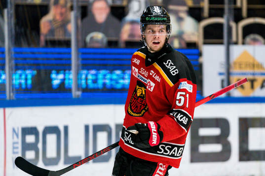 Luleås Filip Hållander jublar