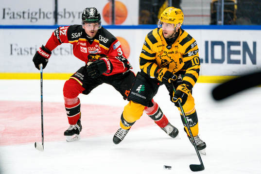 Skellefteås Joakim Lindström och Luleås Oscar Engsund