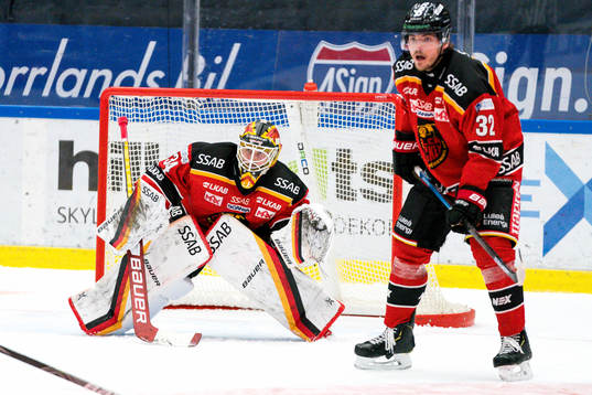 Luleås målvakt Joel Lassinantti