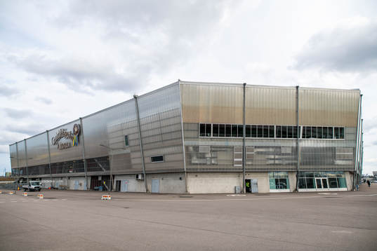 Exteriörbild av Guldfågeln Arena