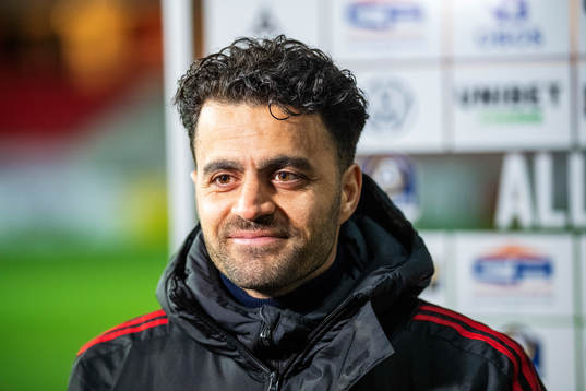 Östersunds tränare Amir Azrafshan