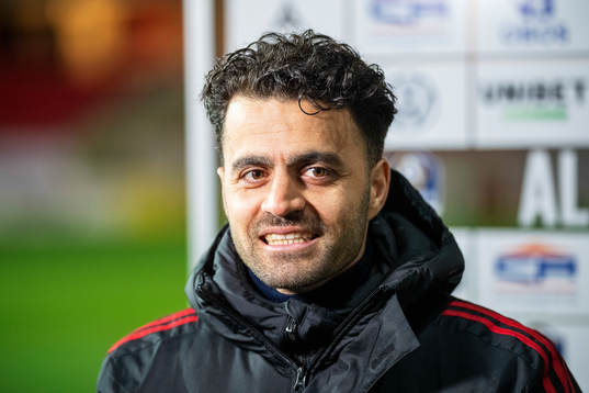 Östersunds tränare Amir Azrafshan