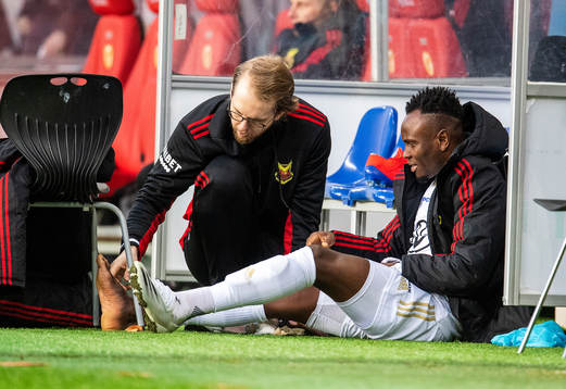 Östersunds Sam Mensiro får vård