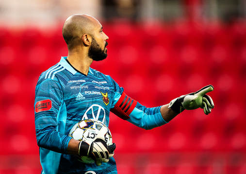 Östersunds målvakt Aly Keita