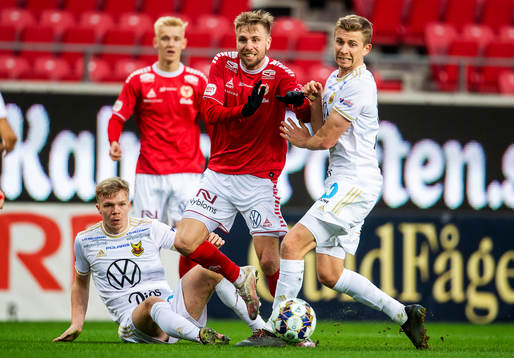Kalmars Jonathan Ring och Östersunds Ludvig Fritzson